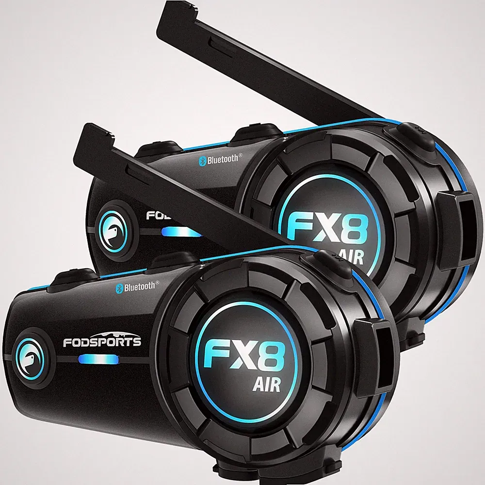 2XBT 5.4 Motorrad Headset Intercom Gegensprechanlage Bluetooth Helmet Interphone