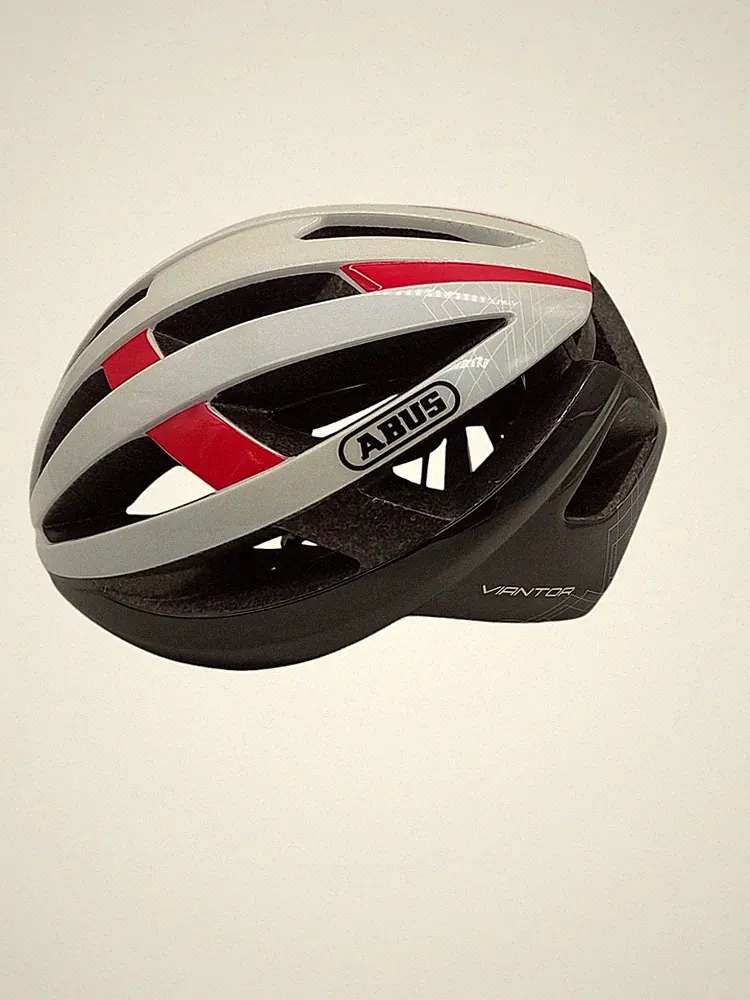 ABUS 78151 Fahrradhelm Blaze Red Größe L 58–62 cm