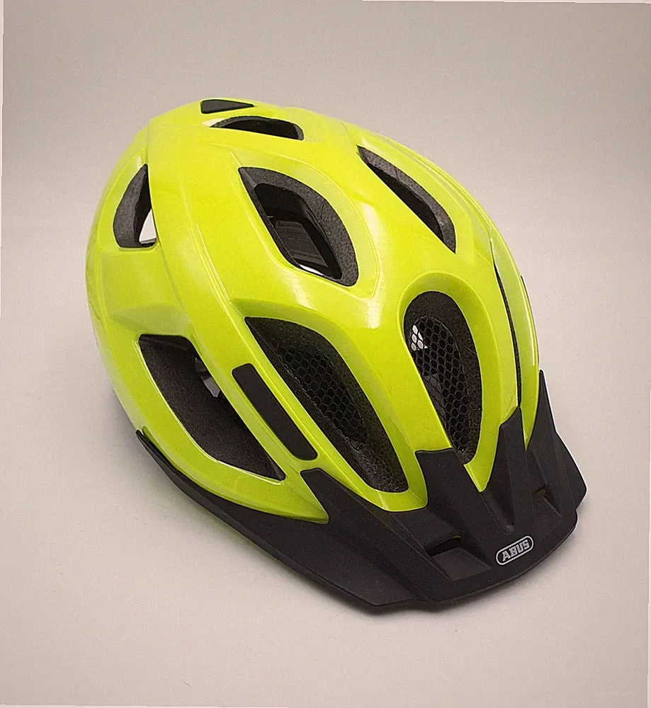 ABUS Aduro 2.0 Helm Fahrradhelm M 52 - 58 cm Neon Yellow Gelb Schwarz