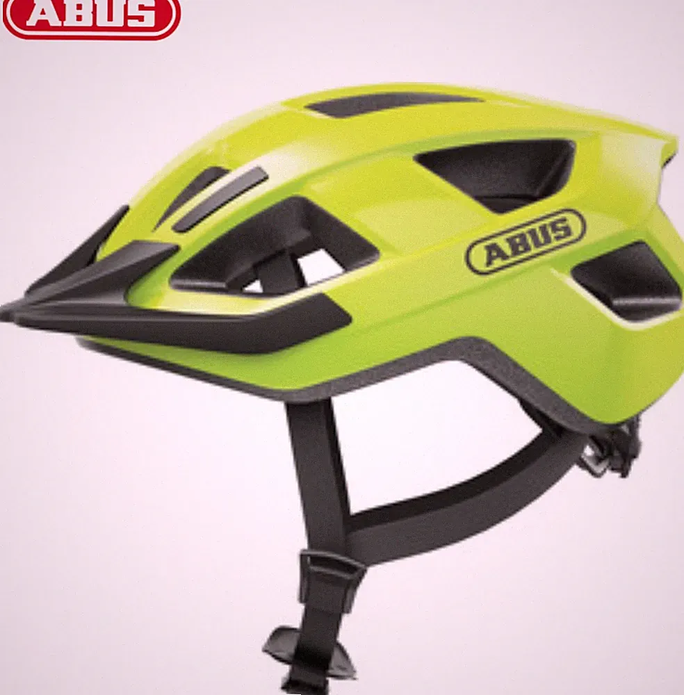 Abus Aduro 3.0 Fahrradhelm Gelb Größe S-L