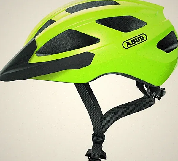 Abus Fahrradhelm Macator L gelb Fahrradhelm