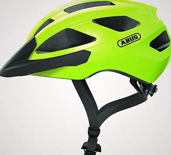 Abus Fahrradhelm Macator M gelb Fahrradhelm