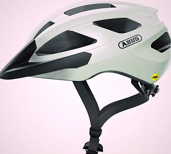 Abus Fahrradhelm Macator Mips M weiß Fahrradhelm
