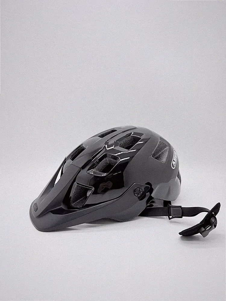 Abus Fahrradhelm MoTrip Mips - Größe M 54-58cm - Farbe Shiny Black Helm