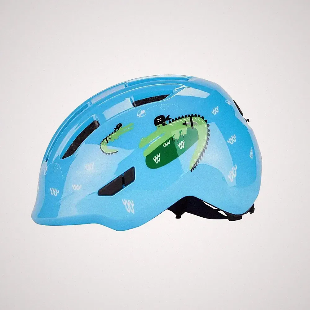 ABUS Fahrradhelm SMILEY 3.0 Blue Croco, S