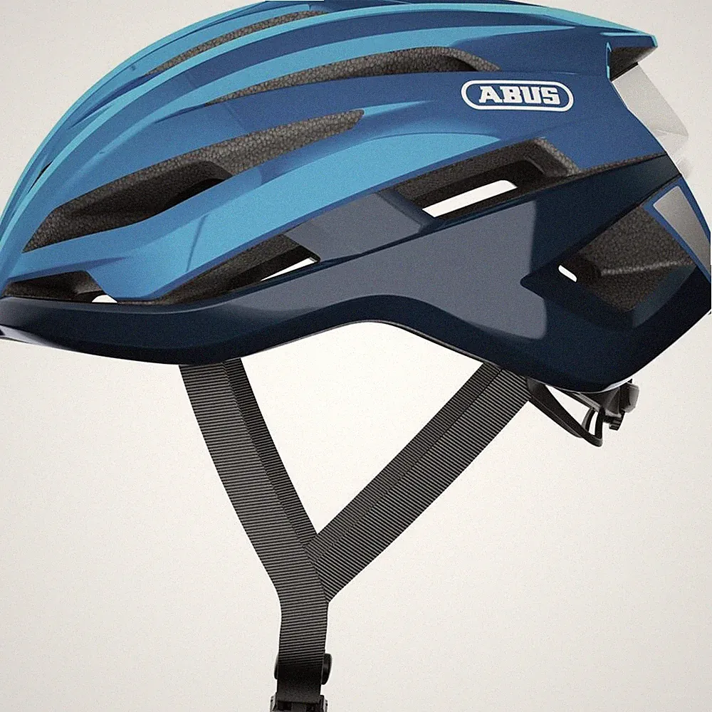 ABUS Fahrradhelm StormChaser steel blue L Kopfumfang 57-61cm