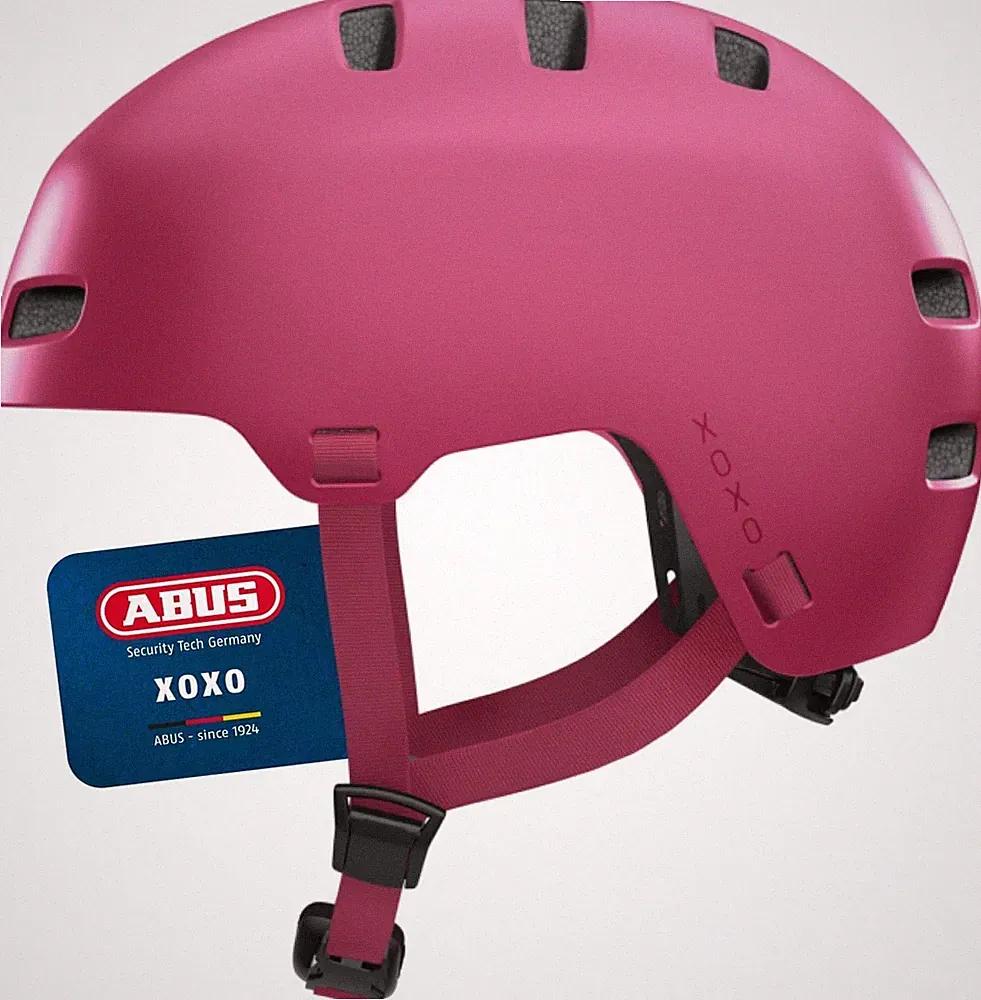 ABUS Fahrradhelm XOXO - Cityhelm im Skater-Look - M 54-58 CM