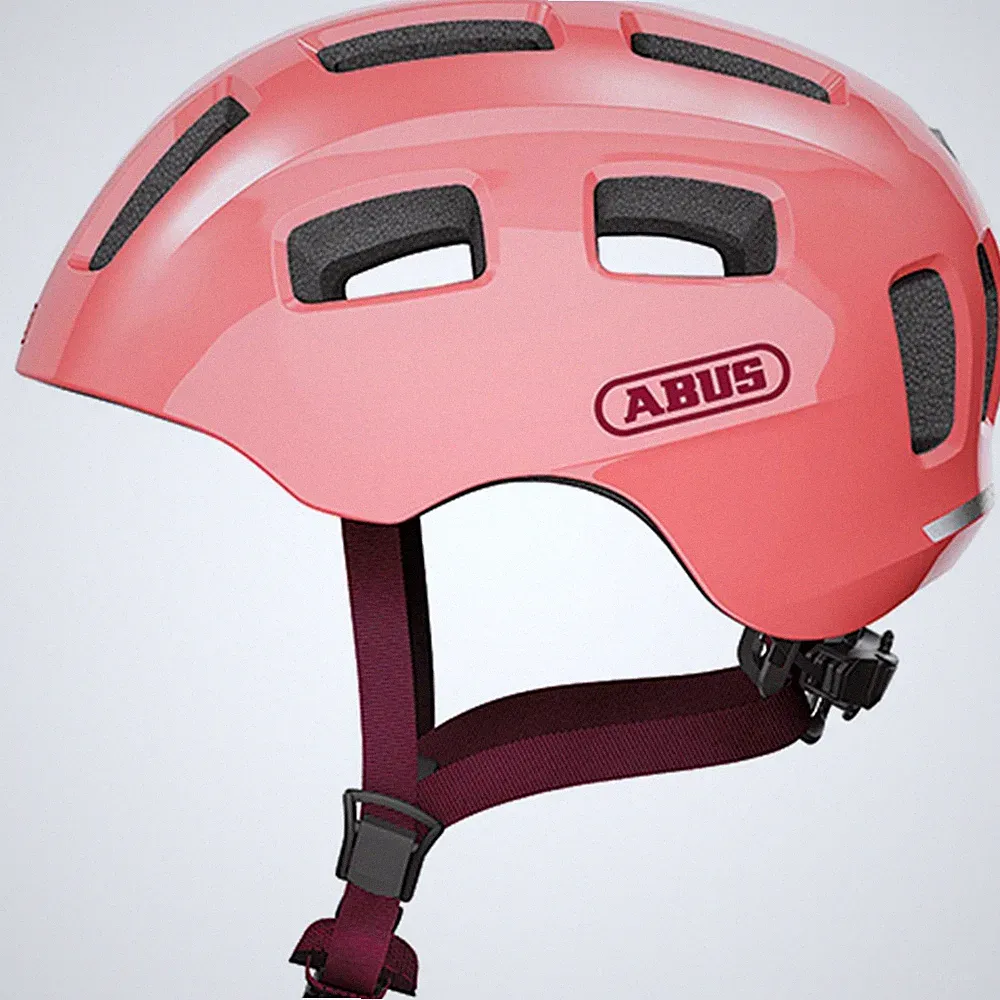 Abus Helme Fahrradhelm Youn-I 2.0, Abus, S=48-54cm, living coral