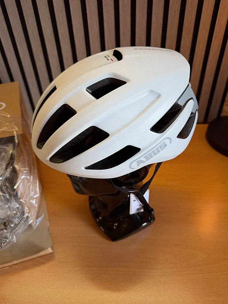 ABUS PowerDome Fahrradhelm S 51-55 cm Polar White Rennradhelm Neu