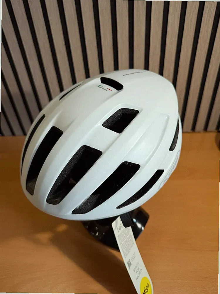 ABUS PowerDome MIPS Fahrradhelm L 57-61 cm Polar White Rennradhelm Neu