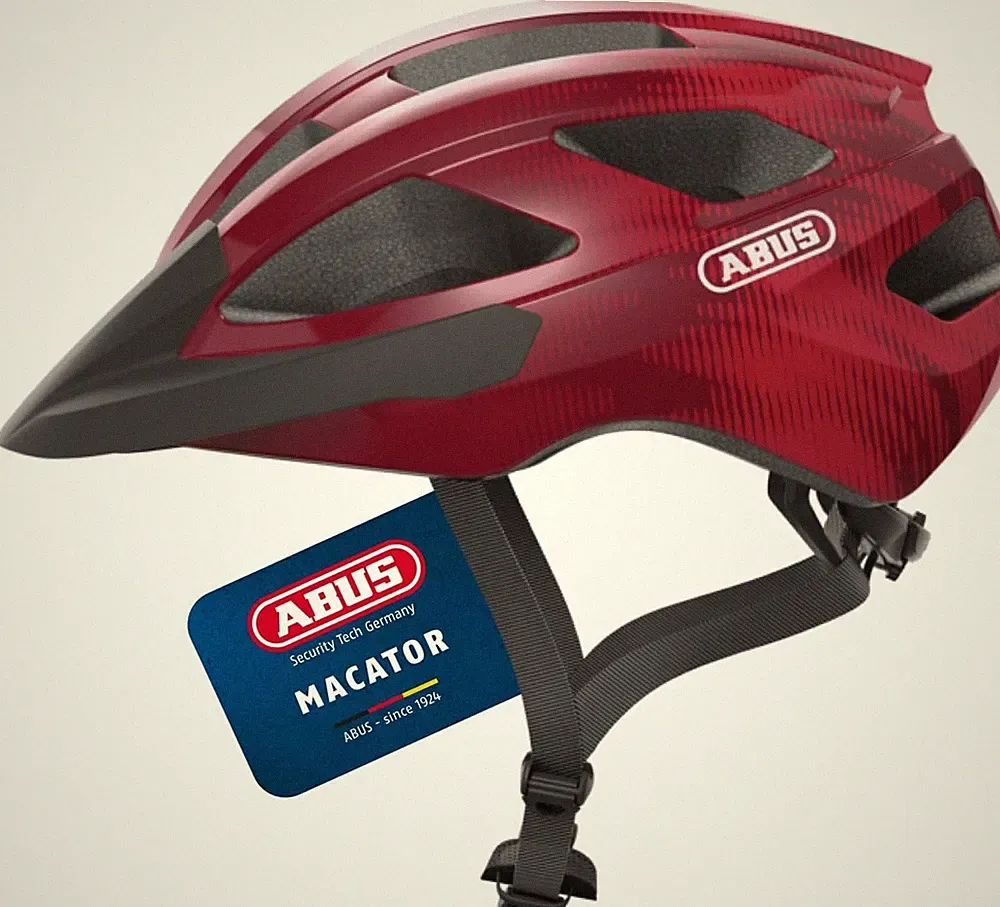 ABUS Rennradhelm Macator - sportiver Fahrradhelm Größe S-51-55
