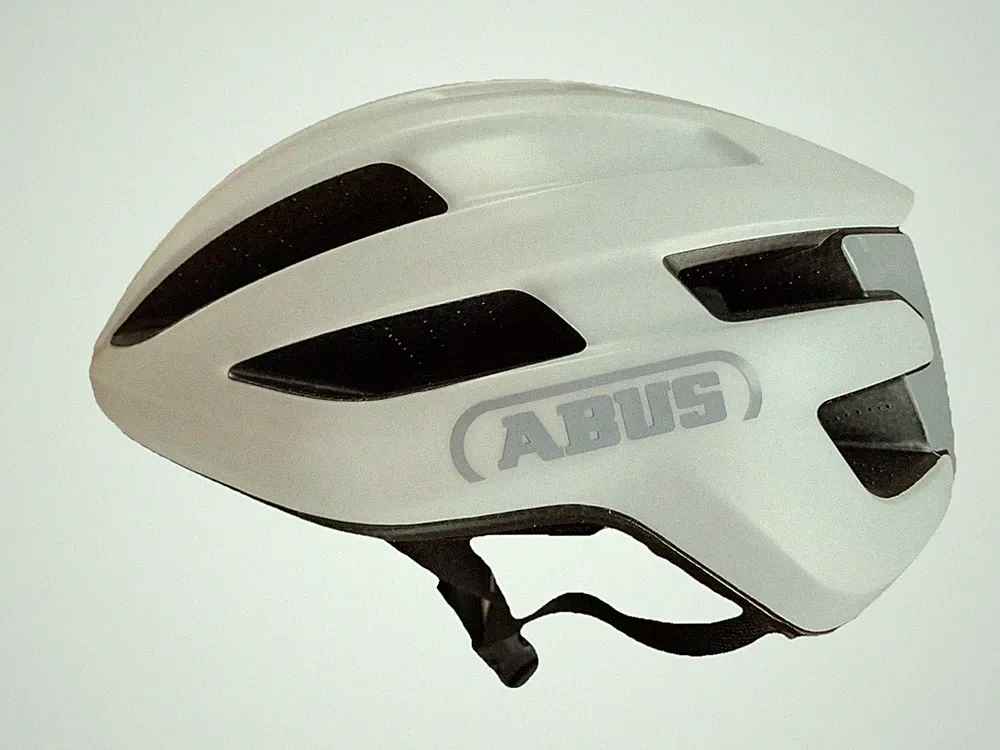ABUS Rennradhelm PowerDome - leichter Fahrradhelm Helm Größe S 51-55 Weiß