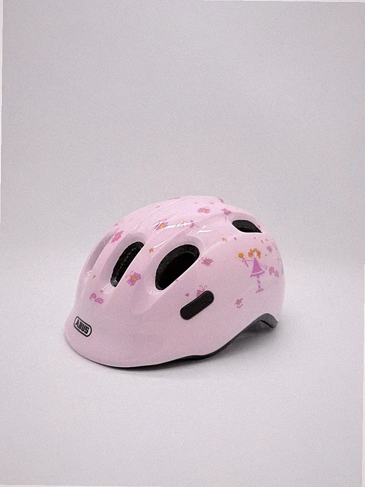 ABUS Smiley 2.0 Fahrradhelm - Größe M 50-55cm - Farbe Rose Princess Helm
