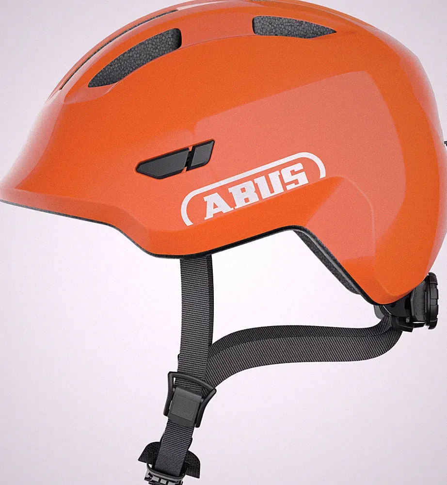 Abus Smiley 3.0 Fahrradhelm Kinderhelm shiny-orange S