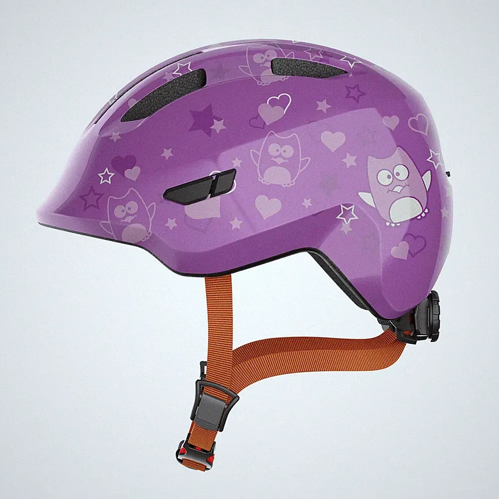 ABUS Smiley 3.0 Kinderhelm - Fahrradhelm mit niedriger Passform, kinderfreundlich