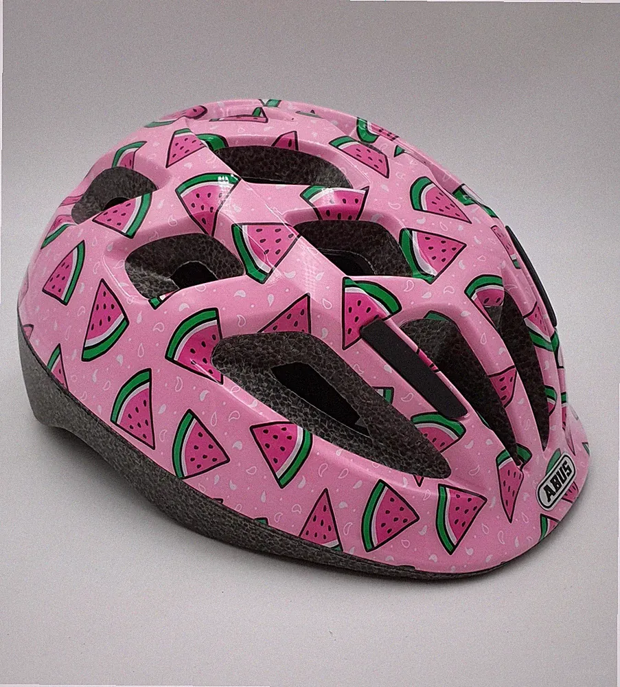 abus fahrradhelm rosa