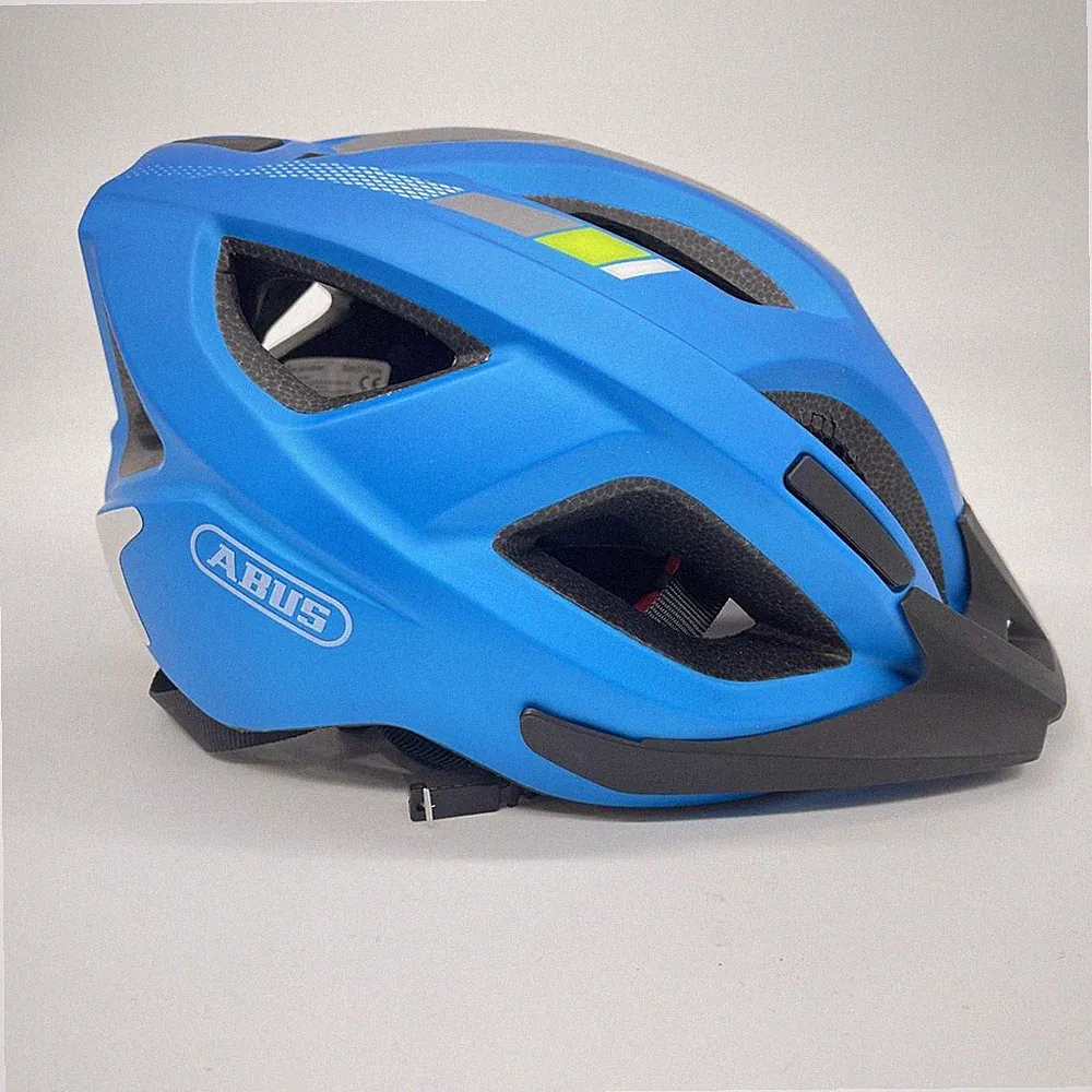 ABUS Stadthelm Aduro 2.0 - Allround-Fahrradhelm mit Licht - in sportivem Design