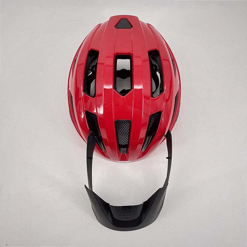 ABUS Stadthelm Youn-I ACE - mit integriertem LED-Rücklicht - Fahrradhelm für den