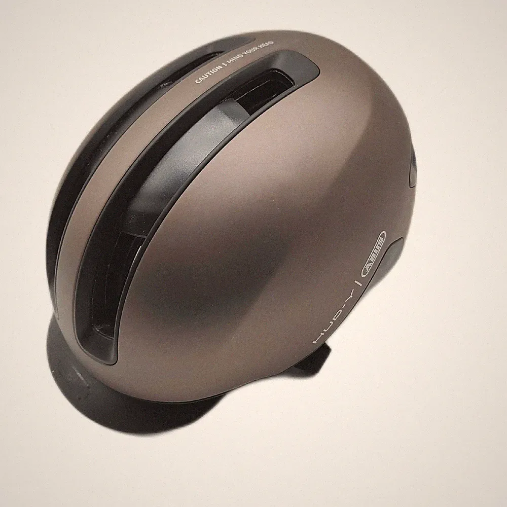 ABUS Urban Helm HUD-Y Fahrradhelm metallic copper - Unvollständig