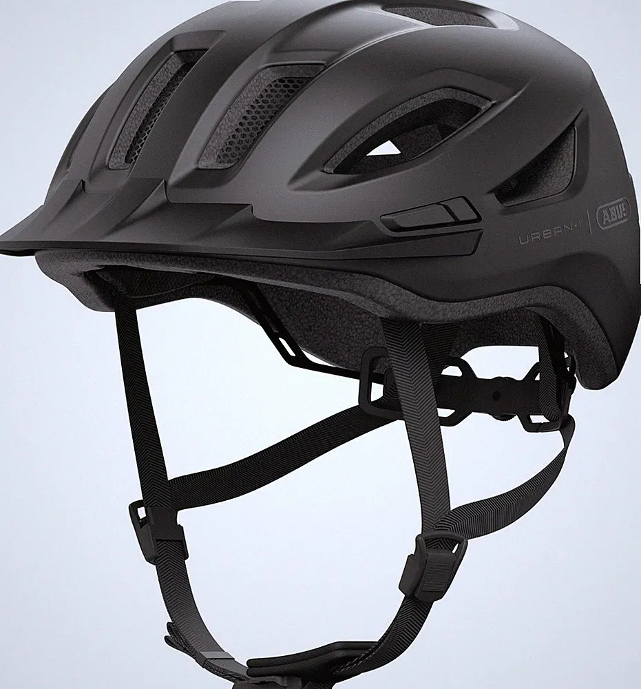 ABUS Urban-I 4.0 - Fahrradhelm mit Beleuchtung & Magnetverschluss