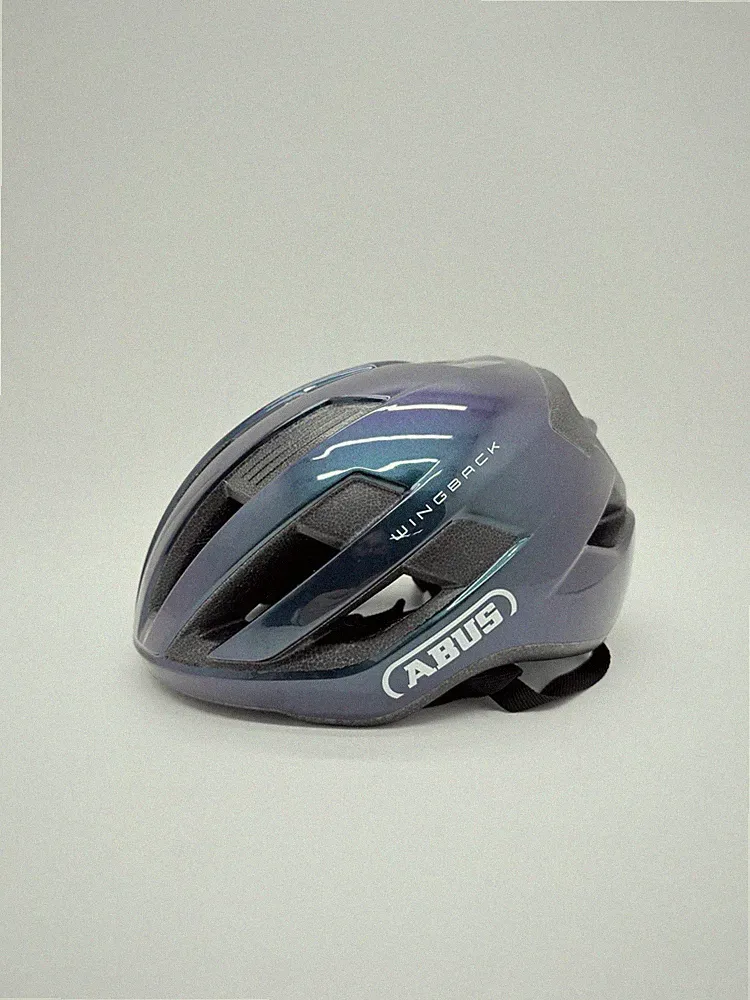 ABUS WingBack Fahrradhelm - Größe 51-55cm - Farbe Flip Flop Purple Helm
