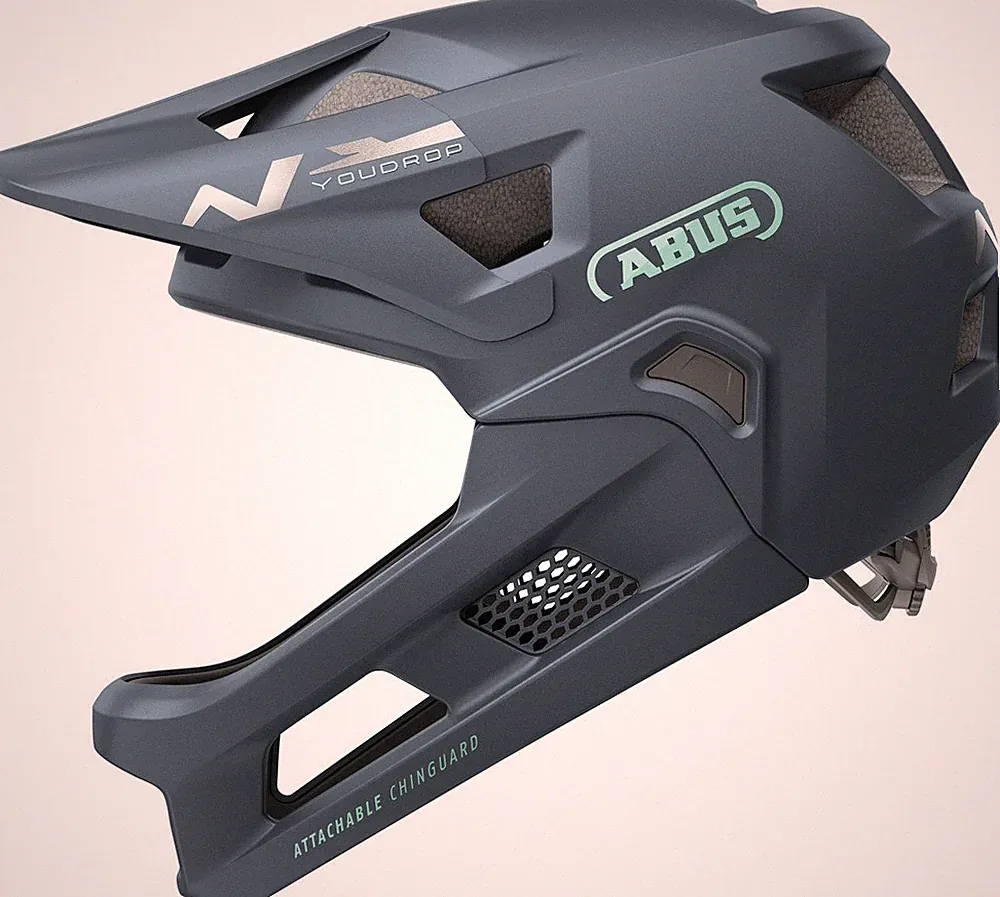 ABUS YouDrop FF - Offroad Fahrradhelm für Kinder