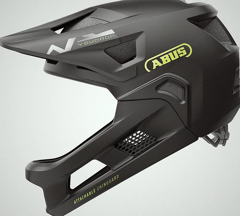 ABUS YouDrop FF - Offroad Fahrradhelm für Kinder