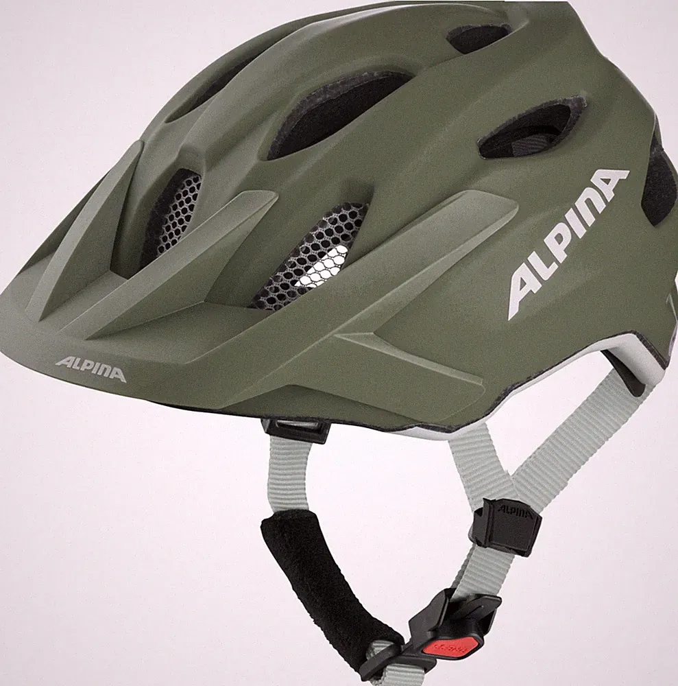 Alpina Apax Jr MIPS MTB Fahrradhelm olive matt 51-56 cm