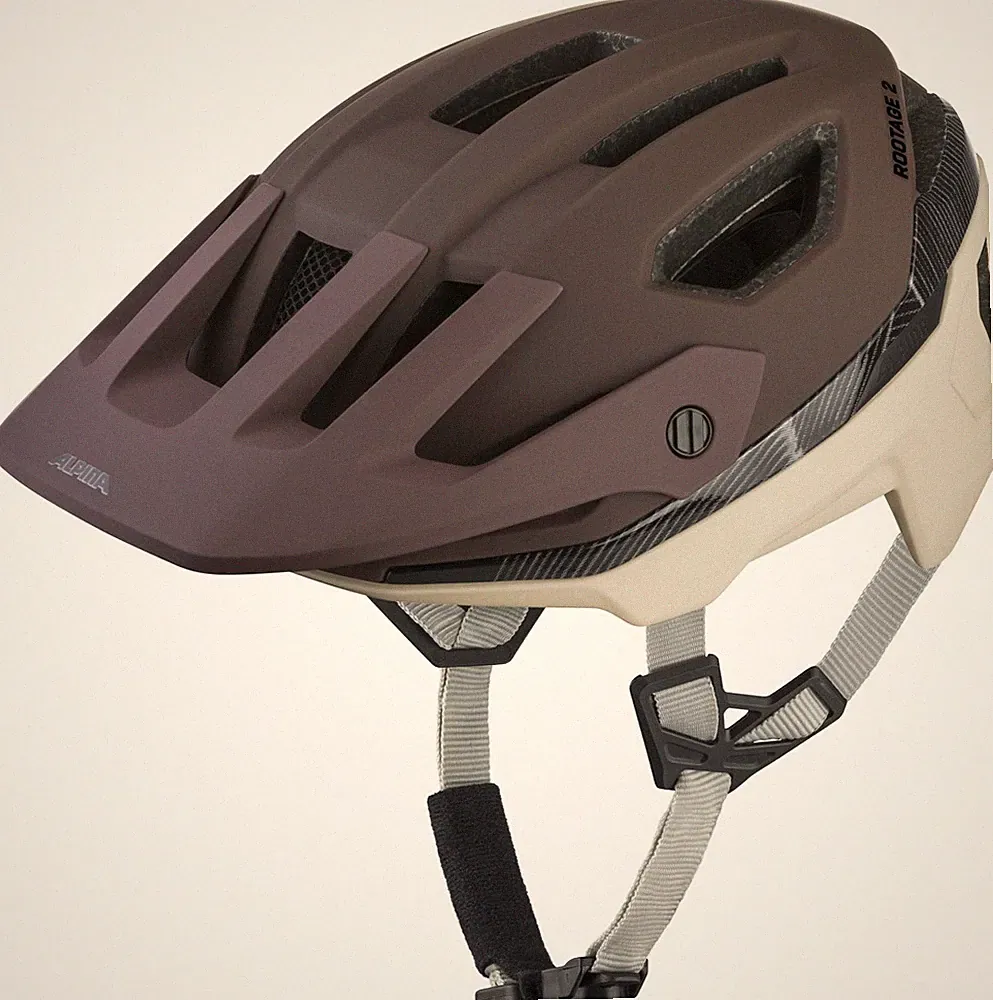 ALPINA Fahrrad Helm Schutzhelm ROOTAGE 2 MIPS Helm 2026 ox sand circles Skateboa
