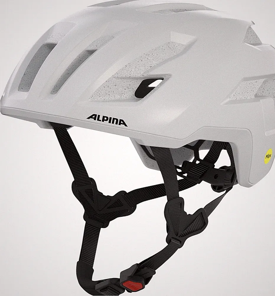 ALPINA Fahrrad Helm Schutzhelm TAUNUS GRAVEL MIPS Helm 2026 white matt Skateboar