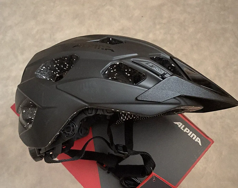 Alpina Fahrradhelm Anzana Tocsen Schwarz Matt Gr.52-57cm All Mountain MTB