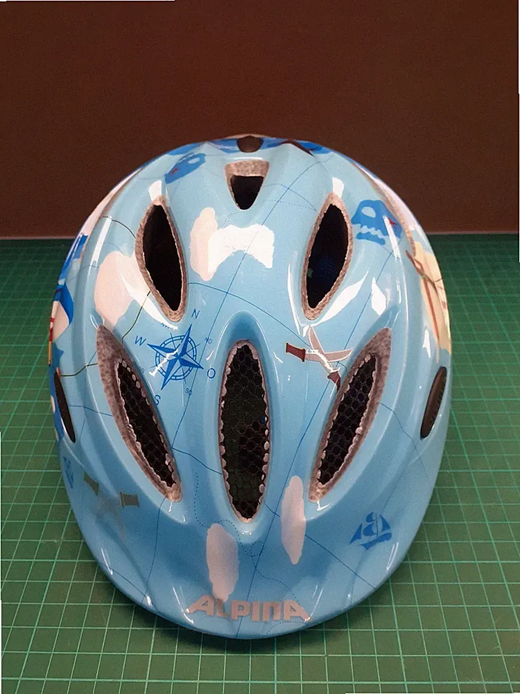 ALPINA GAMMA 2.0 FLASH Fahrradhelm, Piraten, 51-56 cm, I03278