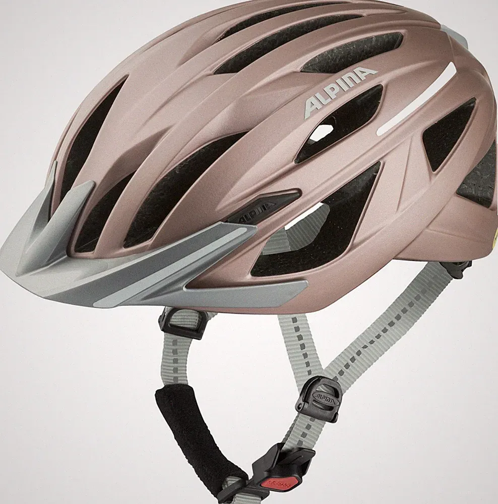Alpina Gent MIPS Urban Touren Fahrradhelm rose matt 55-59 cm