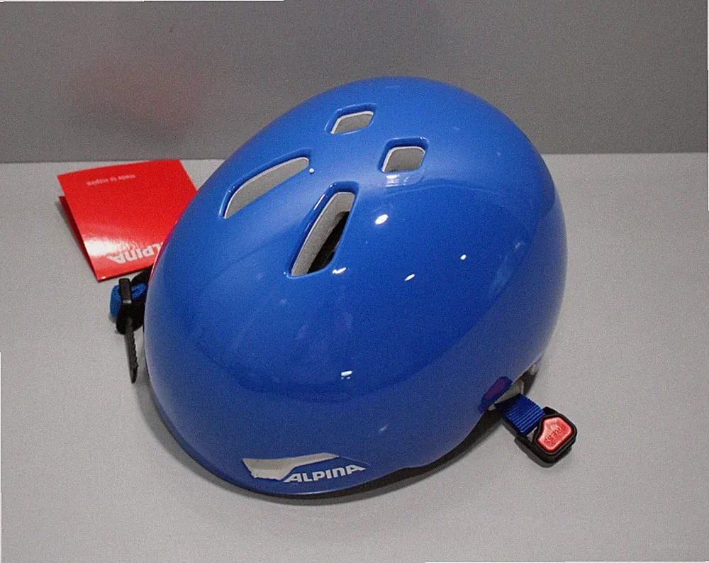 Alpina HACKNEY Kinder Fahrradhelm blue gloss Größe 47-51cm NEU