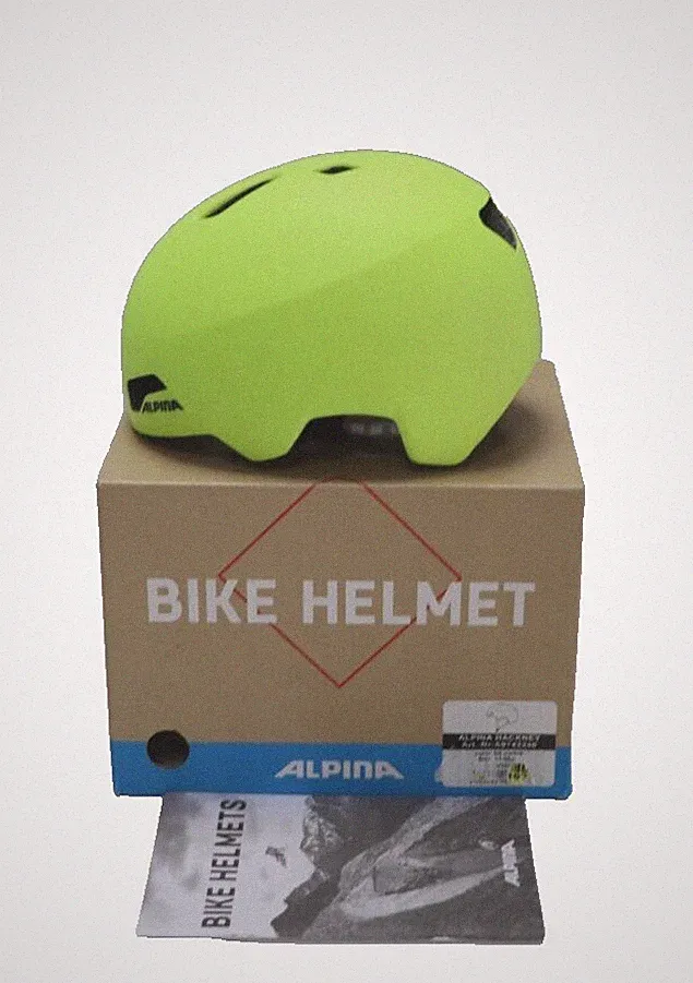 ALPINA HACKNEY Kinder Mountainbike Fahrradhelm, be visible, Gr. 51-56 cm