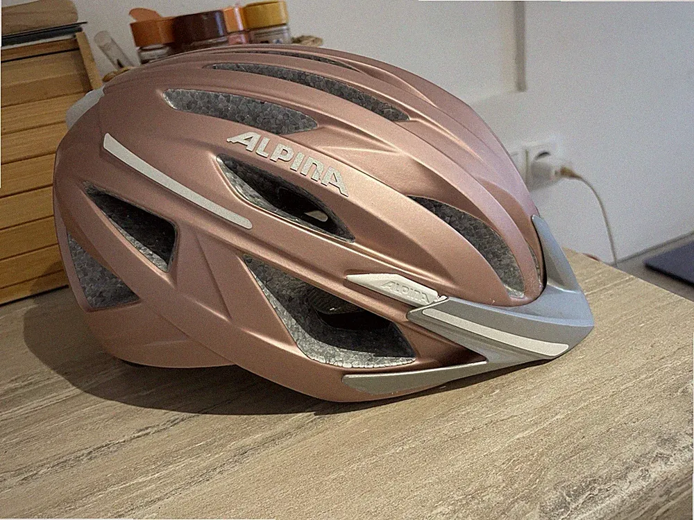 Alpina HAGA Urban Touren Fahrradhelm rose matt 51-56 Cm