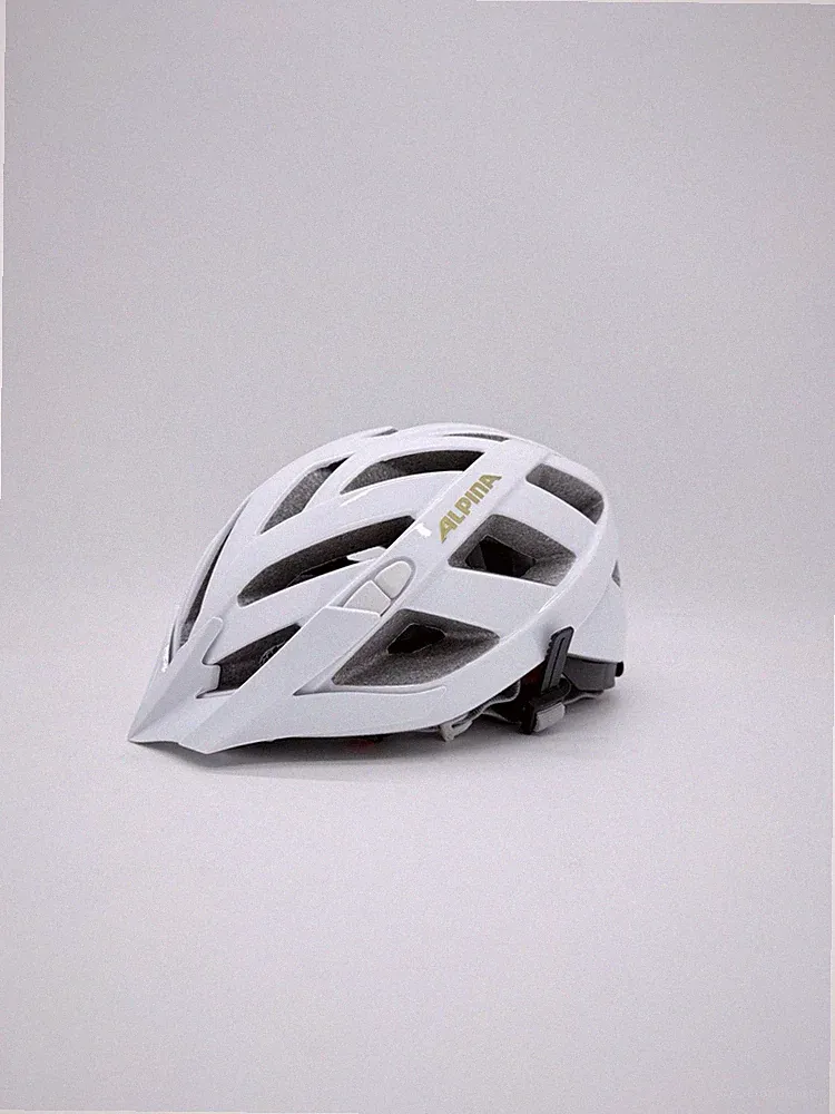 Alpina Panoma Classic – City & Tour Fahrradhelm white-prosecco- Größe 52-55cm