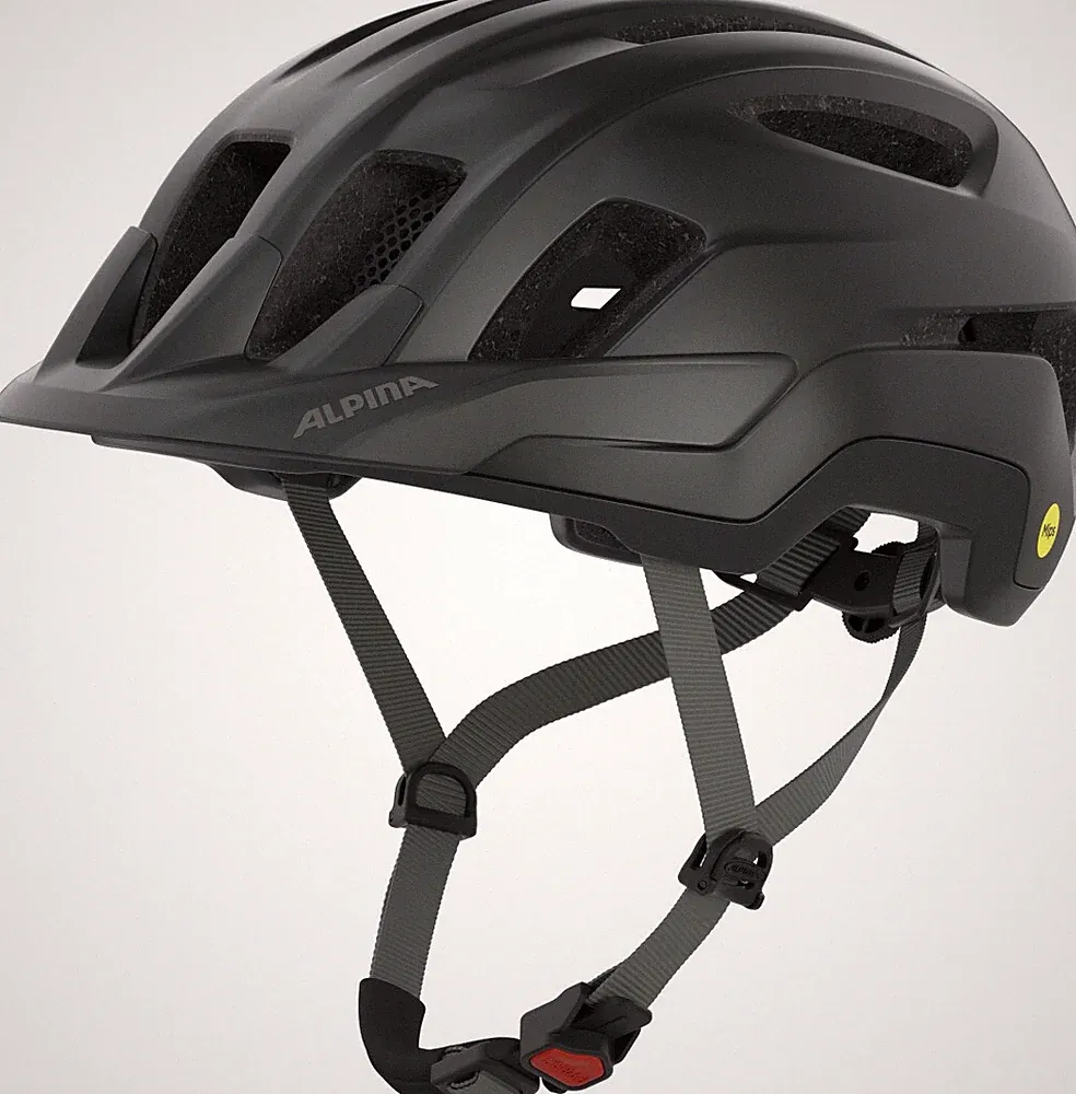 Alpina Paranus MIPS Touren Fahrradhelm black-mid grey 59-61 cm