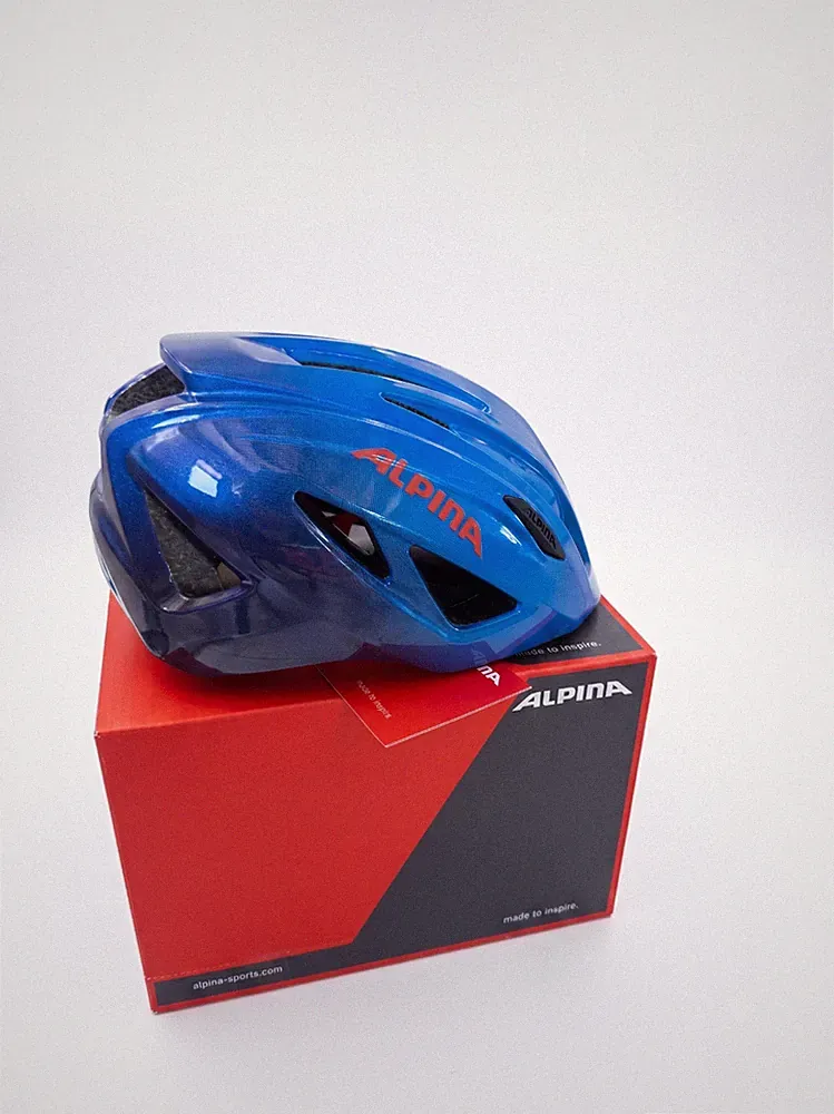 Alpina PICO - Fahrradhelm true blue gloss