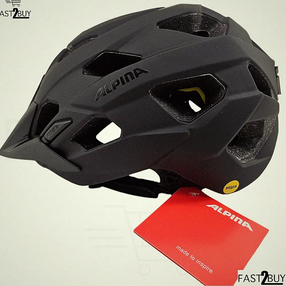 Alpina Plose MIPS Fahrradhelm MTB Trail schwarz matt Größe 57–61 cm Unisex