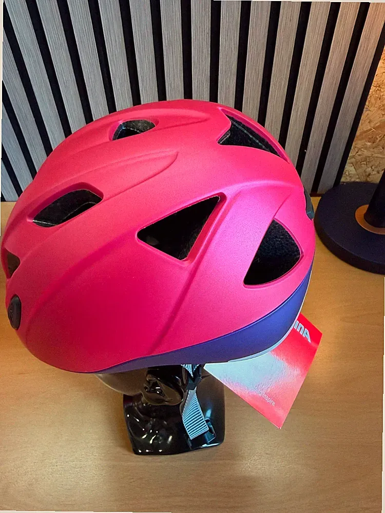 ALPINA Ximo LE Kinder Fahrradhelm 47-51 cm Pink Violett Mädchenhelm Neu