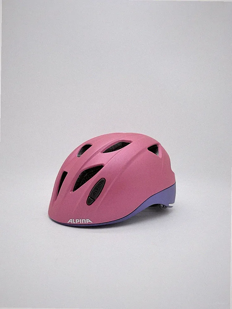 ALPINA Ximo LE Kinder Fahrradhelm deeprose Violet - Größe 47-51cm - Helm