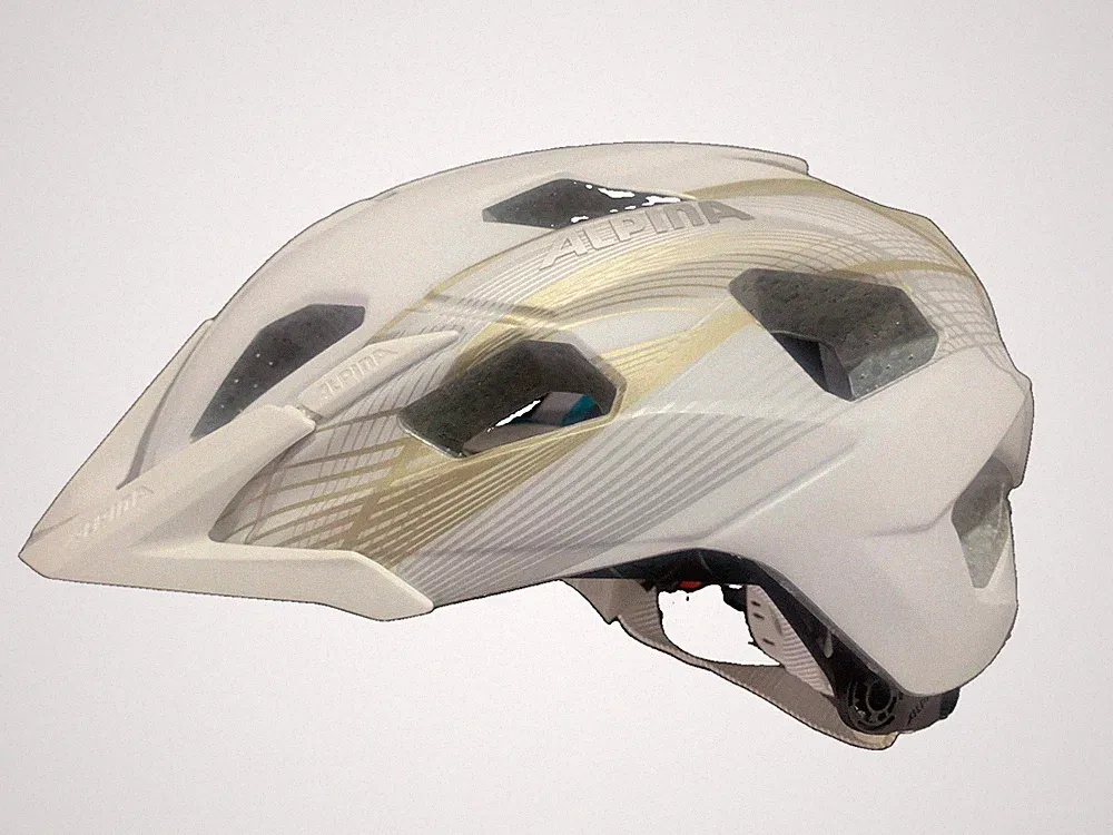 Alpina Yedon L.E. Helmet White-Prosecco 52-57cm Helm Fahrradhelm Weiß