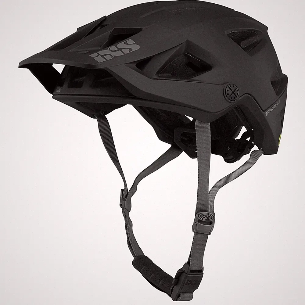 B-Ware iXS Fahrradhelm Trigger AM MIPS MTB Kopfschutz Schwarz