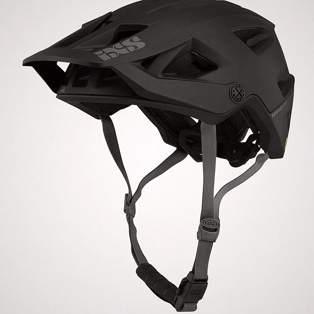 B-Ware iXS Fahrradhelm Trigger AM MIPS MTB Kopfschutz Schwarz
