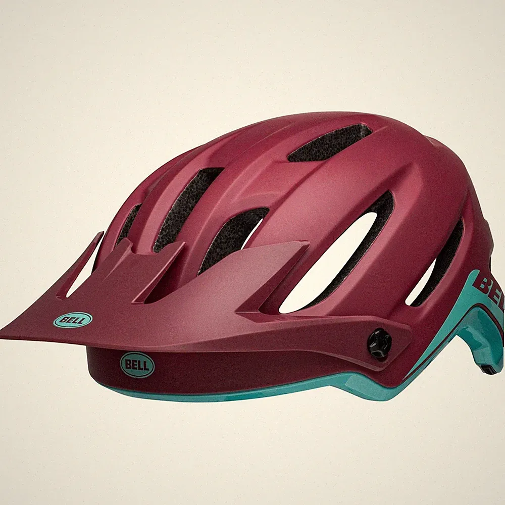 Bell 4FORTY MIPS® Fahrradhelm matte/gloss brick red/ocean L Dunkelrot