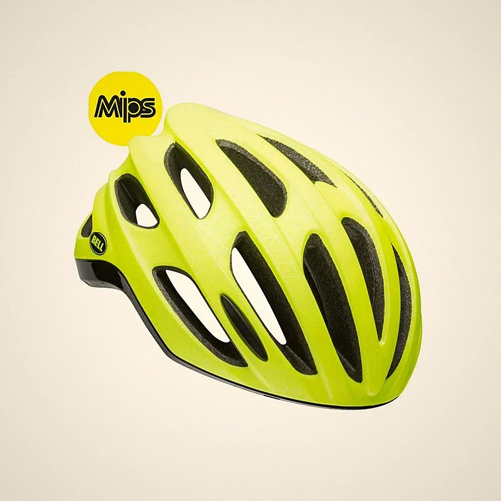 BELL FORMULA MIPS RENNRADHELM 2019 TSUNAMI MATT/GLÄNZEND GRÜN/SCHWARZ SMALL 52-56CM