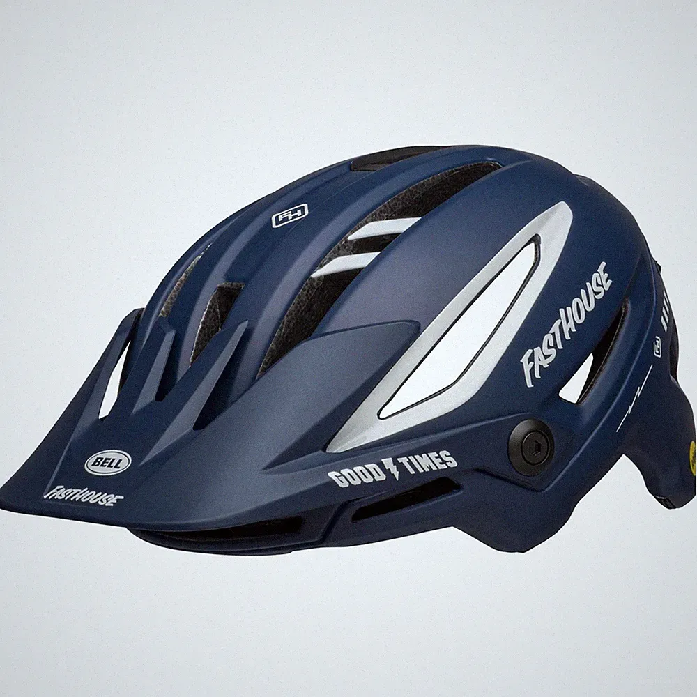 Bell SIXER MIPS® Fahrradhelm mt/gls blue/white fasthouse L Dunkelblau