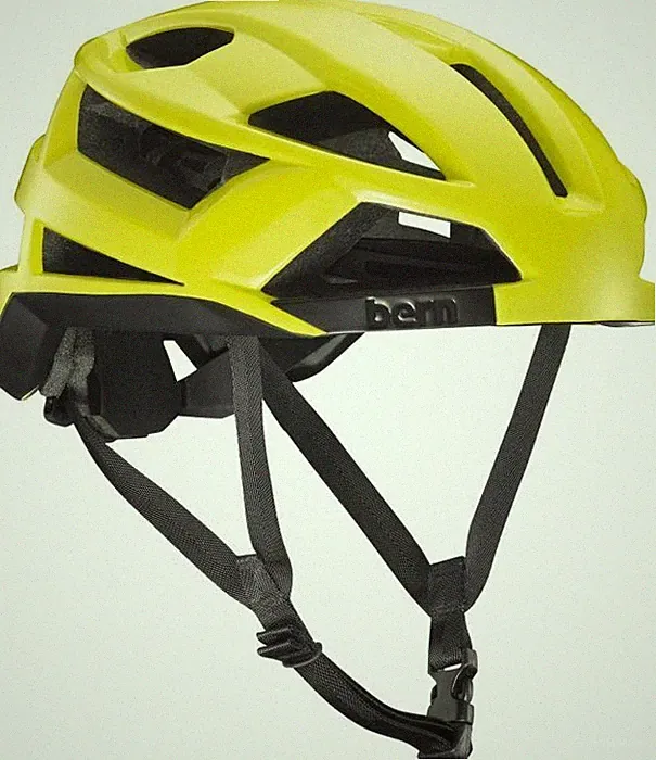 Bern FL-1 Pavé MIPS Sport / Urban Commute Helm Fahrradhelm BOA Neon Gelb "S"