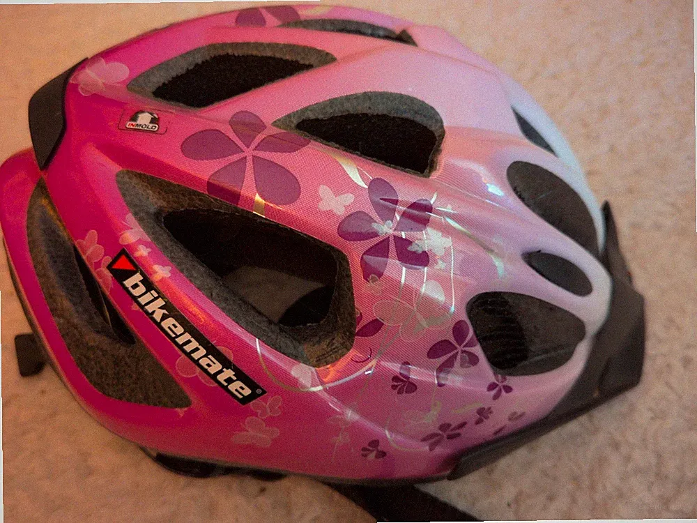fahrradhelm rosa mädchen